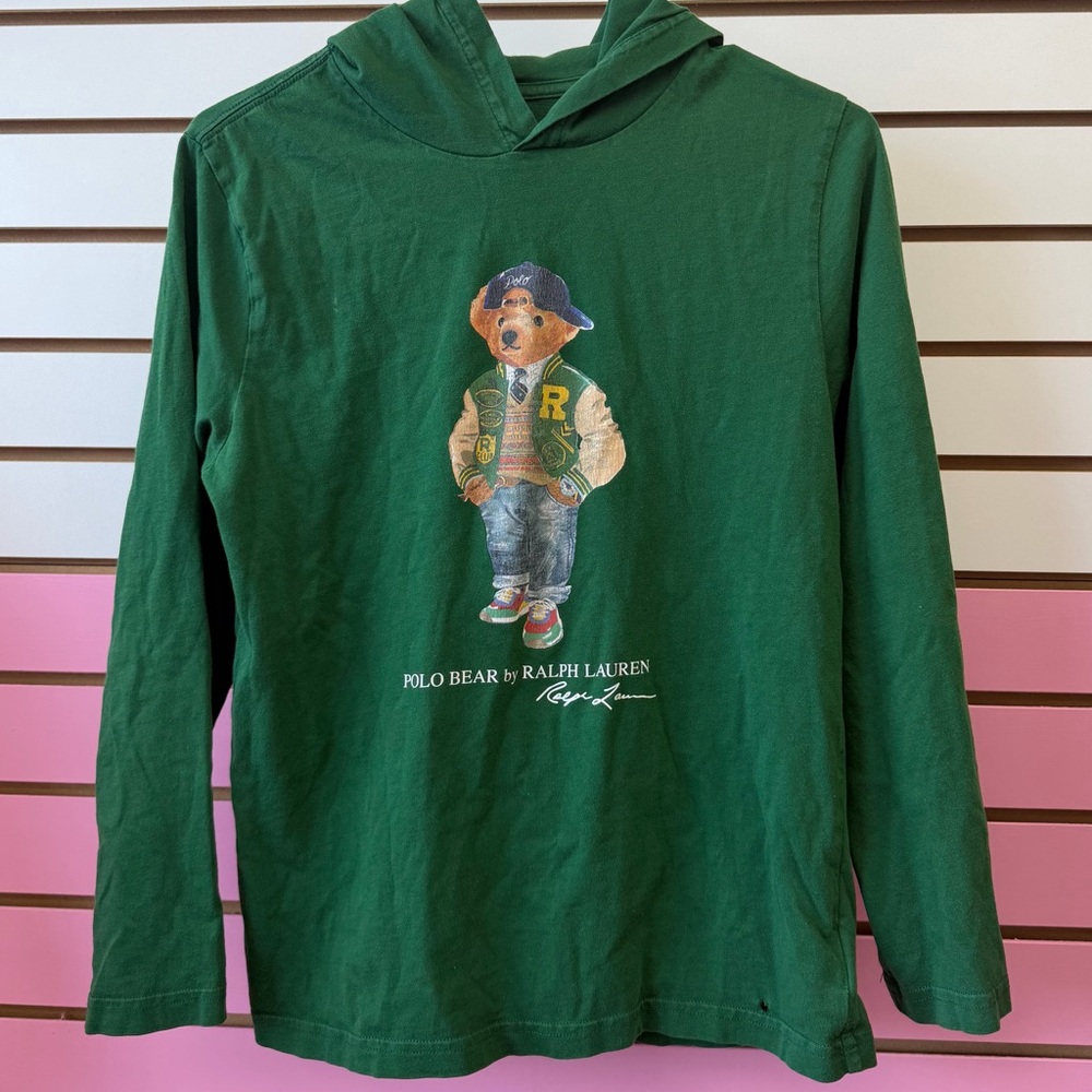 Polo by Ralph Lauren Green Bear Hoodie